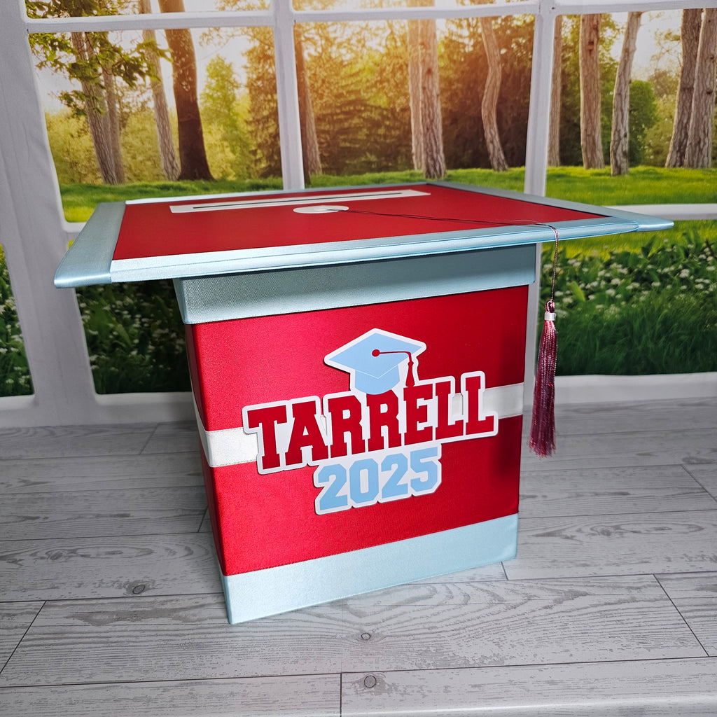 Red Style 3 Graduation Card Boxes