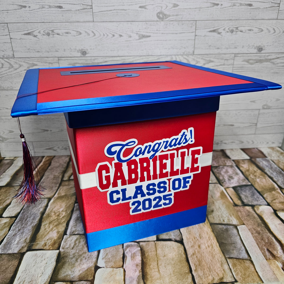 Red Style 3 Graduation Card Boxes