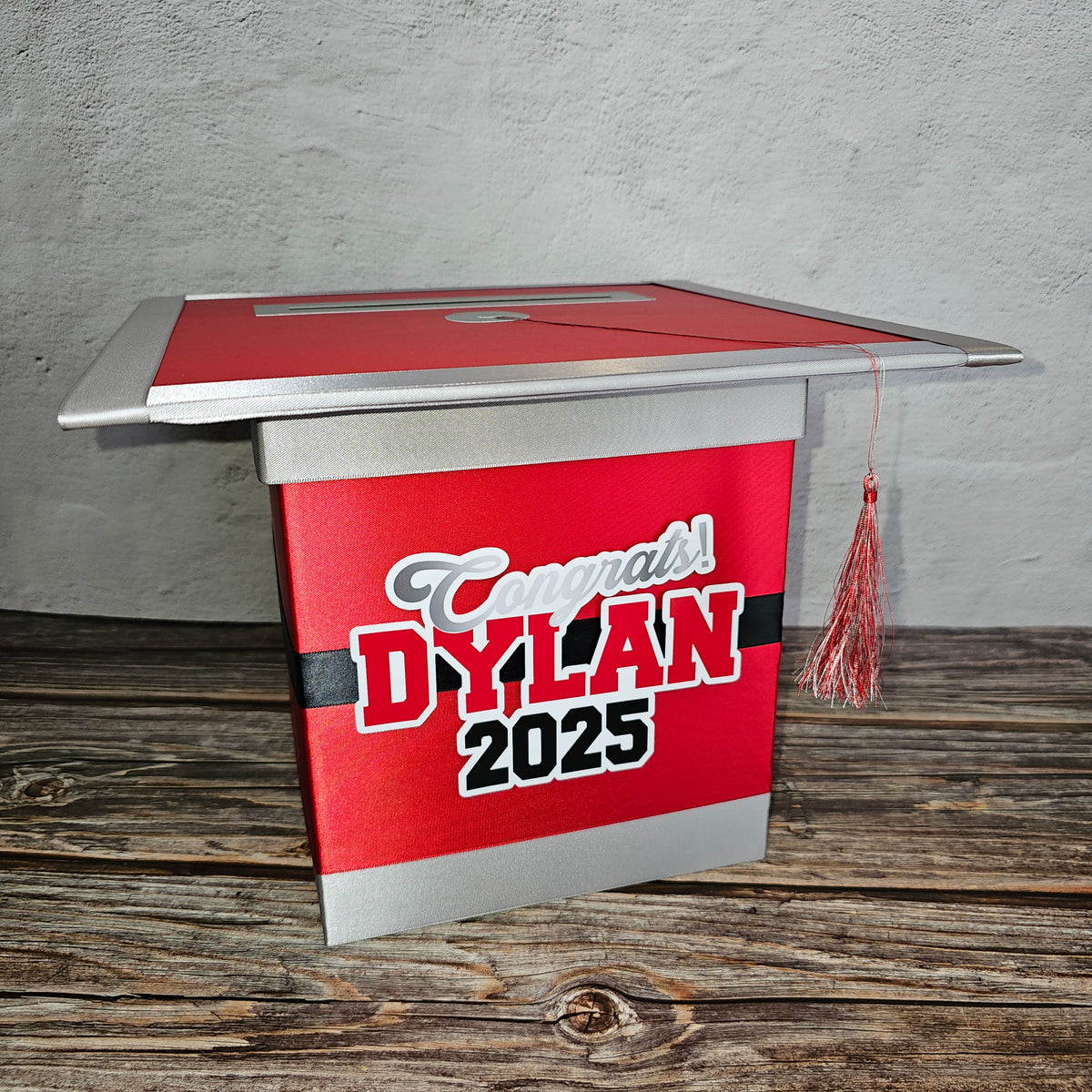 Red Style 3 Graduation Card Boxes