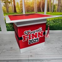 Red Style 3 Graduation Card Boxes