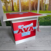 Red Style 3 Graduation Card Boxes