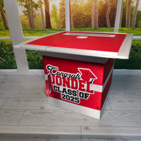 Red Style 3 Graduation Card Boxes