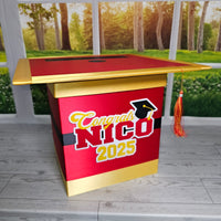 Red Style 3 Graduation Card Boxes