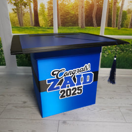 Royal Blue Style 4 Grad Card Box