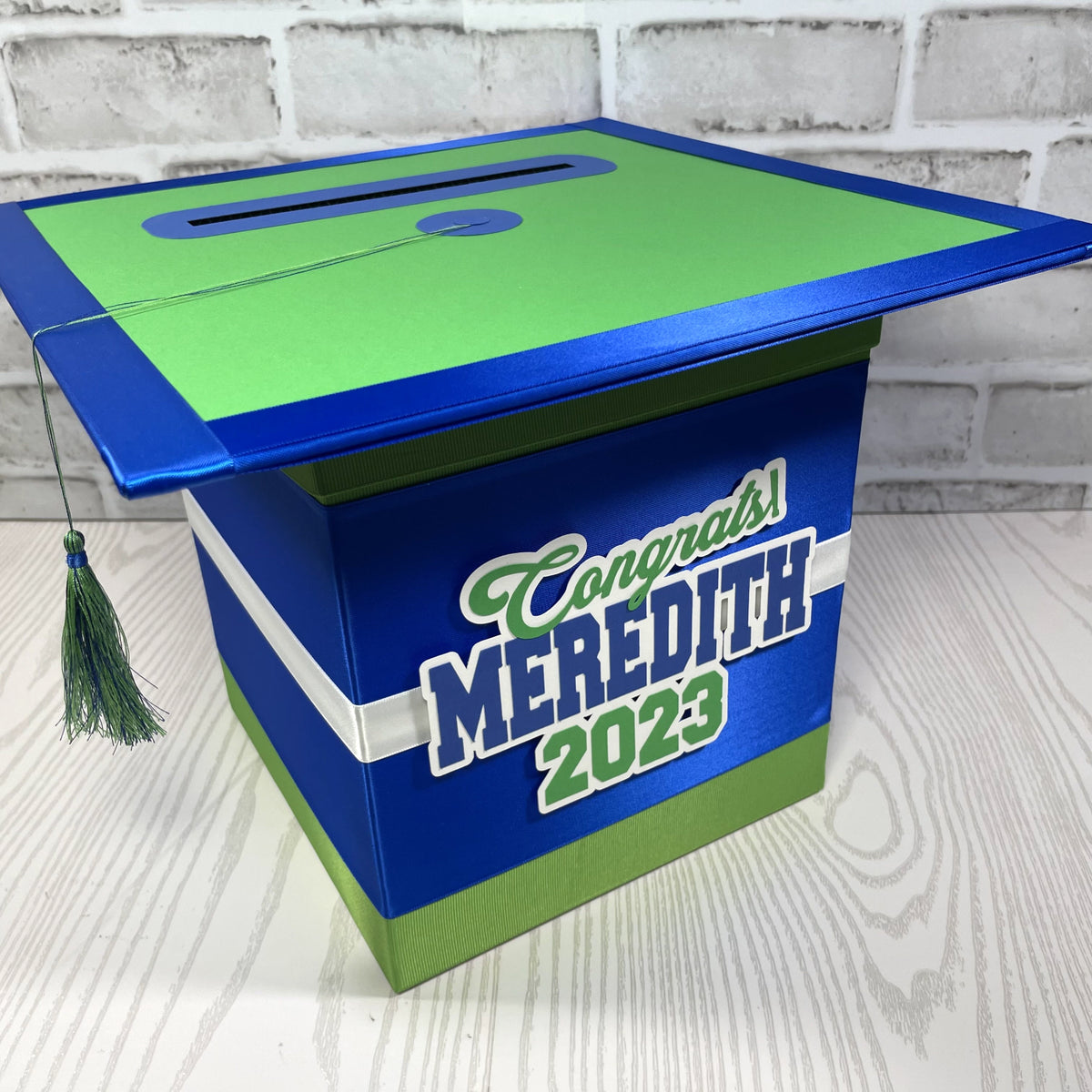 Royal Blue Style 3 Grad Card Boxes