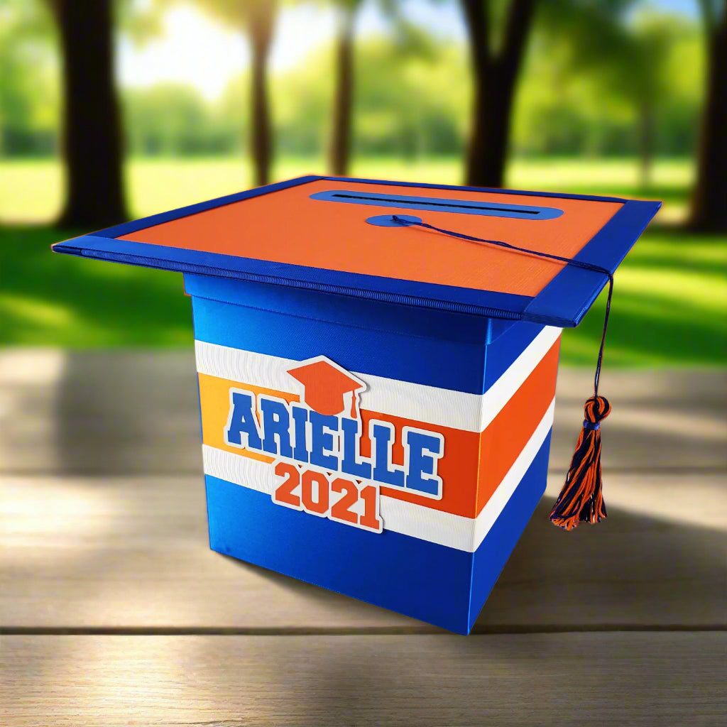 Royal Blue Style 1 Grad Card Boxes