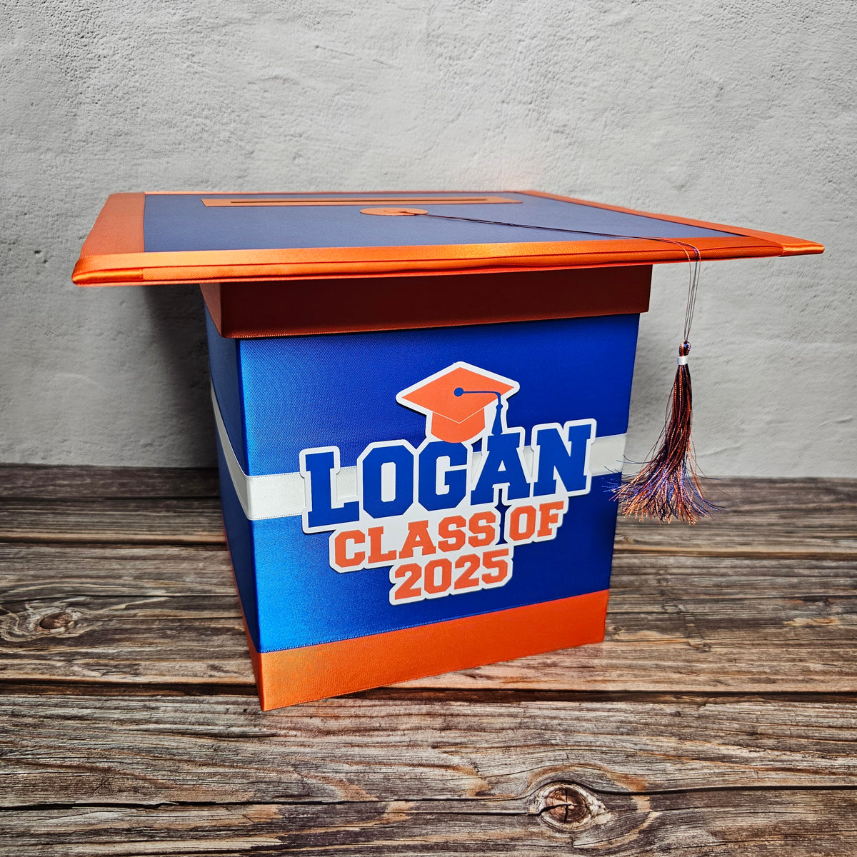 Royal Blue Style 3 Grad Card Boxes