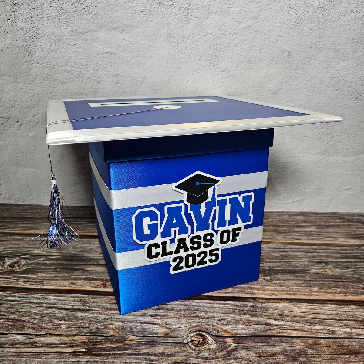 Royal Blue Style 2 Grad Card Box