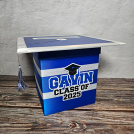Royal Blue Style 2 Grad Card Box