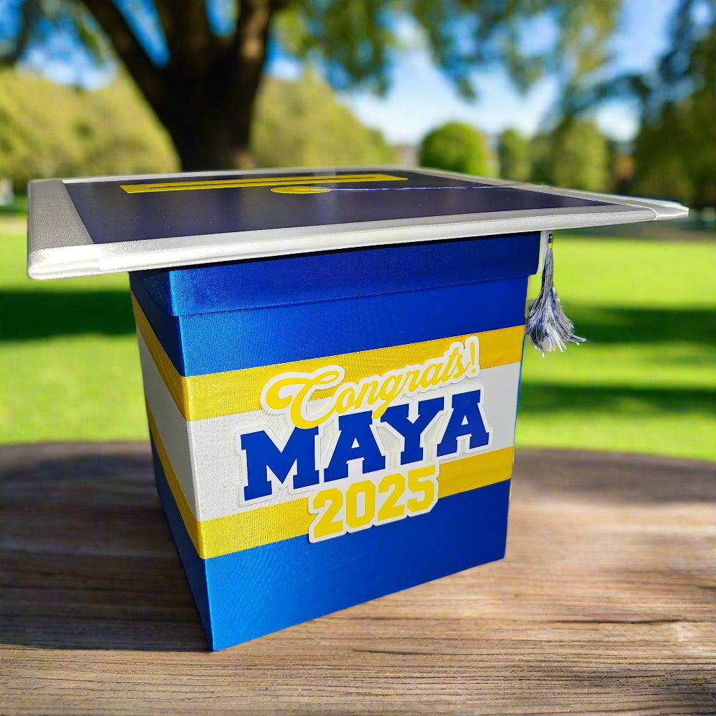 Royal Blue Style 1 Grad Card Boxes