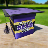 Purple Style 1 Graduation Card Boxes