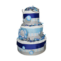 She's About to Pop Bubbles Diaper Cake for Boy