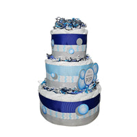 She's About to Pop Bubbles Diaper Cake for Boy