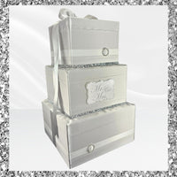 Silver Wedding Card Holder
