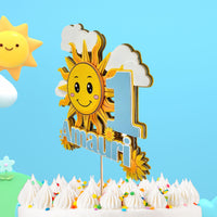 Little Sunshine 3D Birthday Cake Topper
