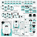 Little Man Decoration Pack - Teal, Gray