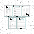 Little Man Decoration Pack - Teal, Gray