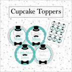 Little Man Decoration Pack - Teal, Gray