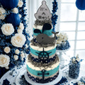 Nautical Whale Boy Diaper Cake Centerpiece