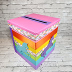 Unicorn Baby Shower Card Box