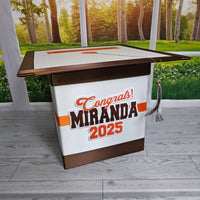 Orange Themed Style 3 Graduation Card Boxes