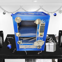 Vending Machine Gift Box -  Blue Christmas Holiday
