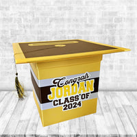 Brown Themed Graduation Card Boxes