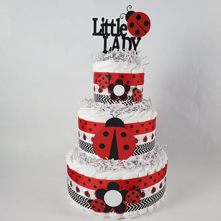 Little Ladybug Diaper Cake