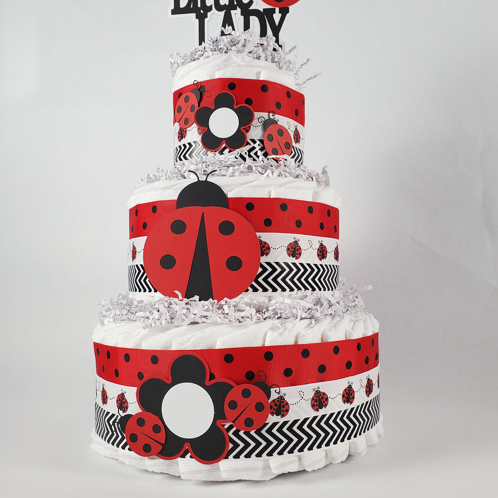 Little Ladybug Diaper Cake