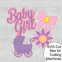 Baby Girl SVG Cutting FIles
