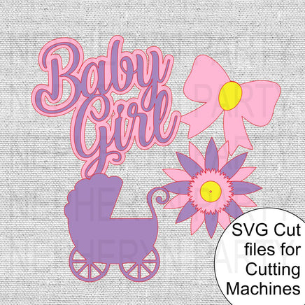 Baby Girl SVG Cutting FIles