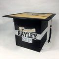 Black, Silver, & Gold Graduation Card Box