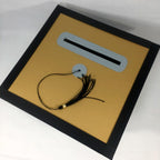 Graduation Party Card Box - Black, Gold, Silver