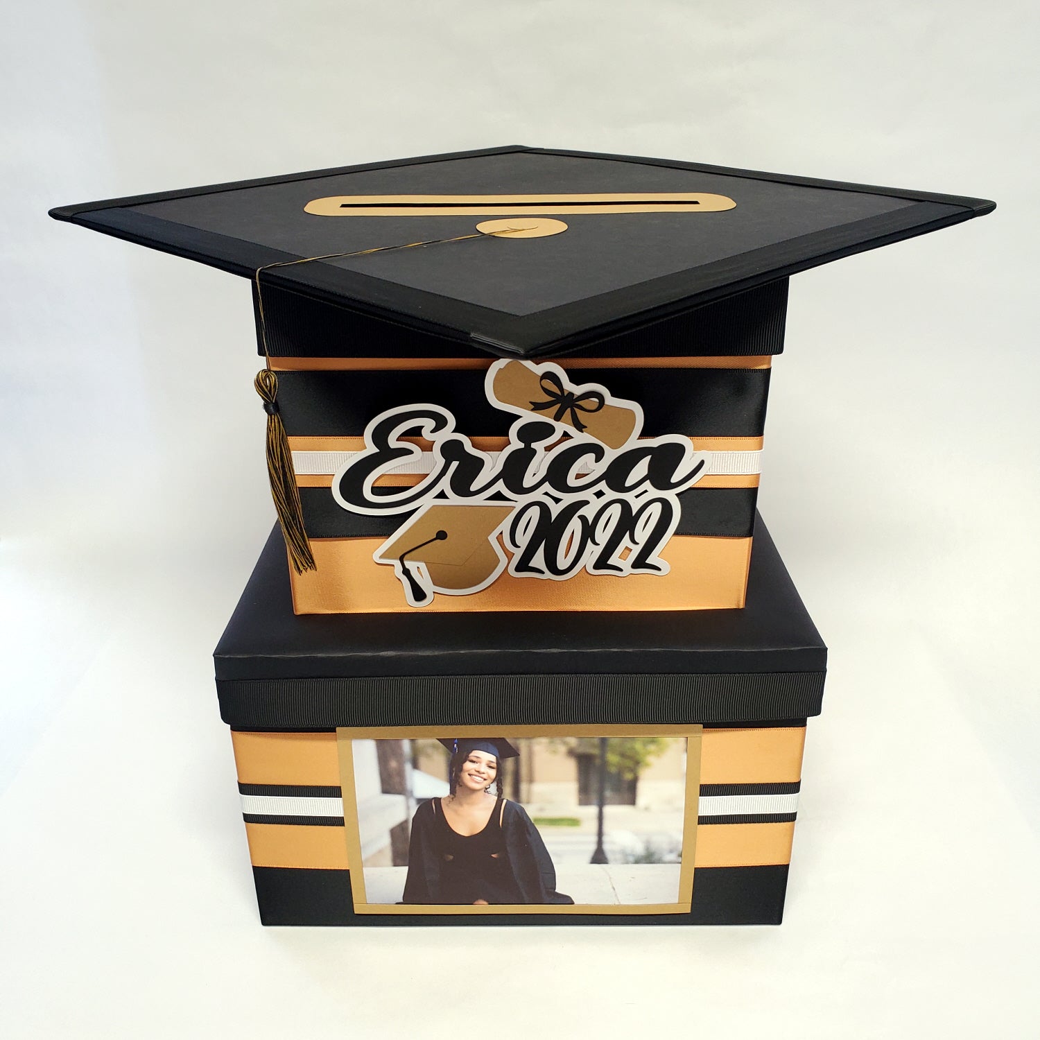 Graduation Cap Card Box