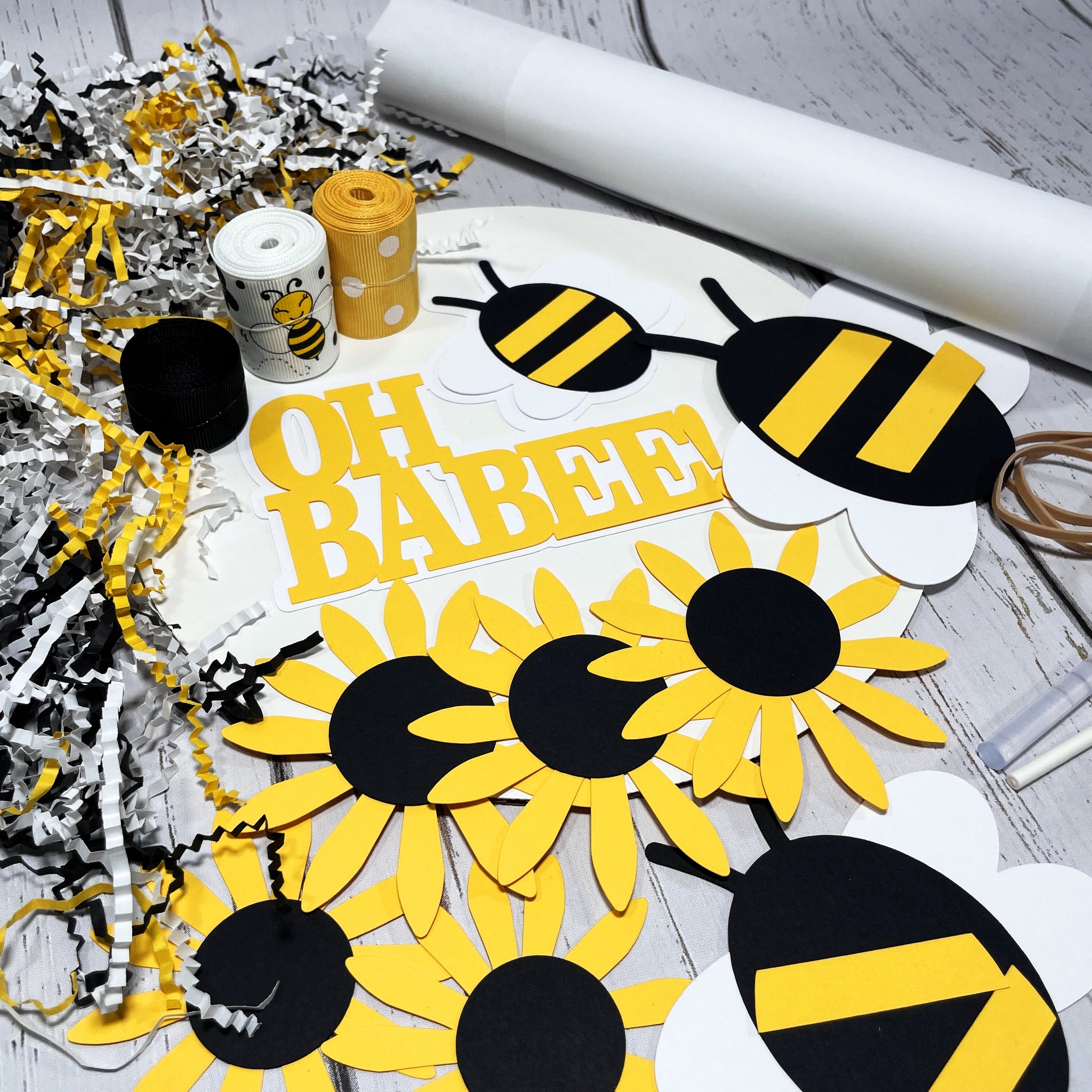 Bumblebee Baby Shower Decorations Kit