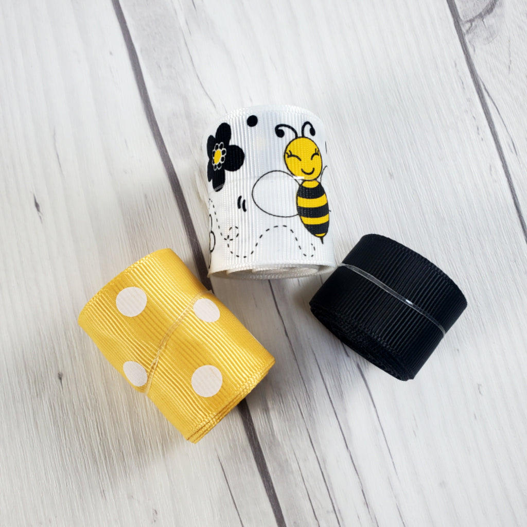 Yellow & Black Oh Babee Bumblebee Sunflower Diaper Cake Kit