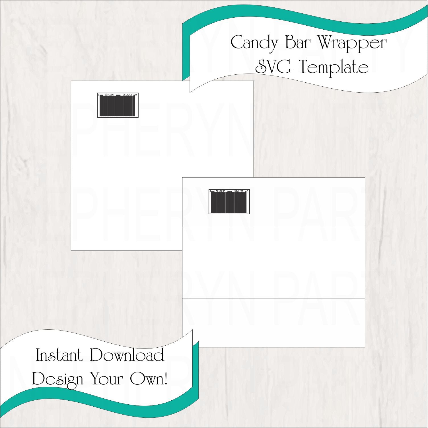 Candy Bar Wrapper SVG Template| Nepheryn Party candy-bar-wrapper-svg-template-nepheryn-party