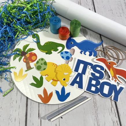 DIY Dinosaur Boy Diaper Cake Kit