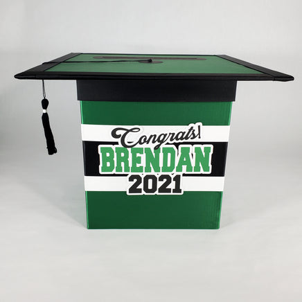 Green & Black Class of 2021 Car Box