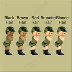 Little Soldier Baby Shower Decoration Pack - Green Camo