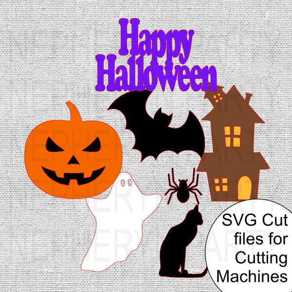 Happy Halloween SVG Cutting File