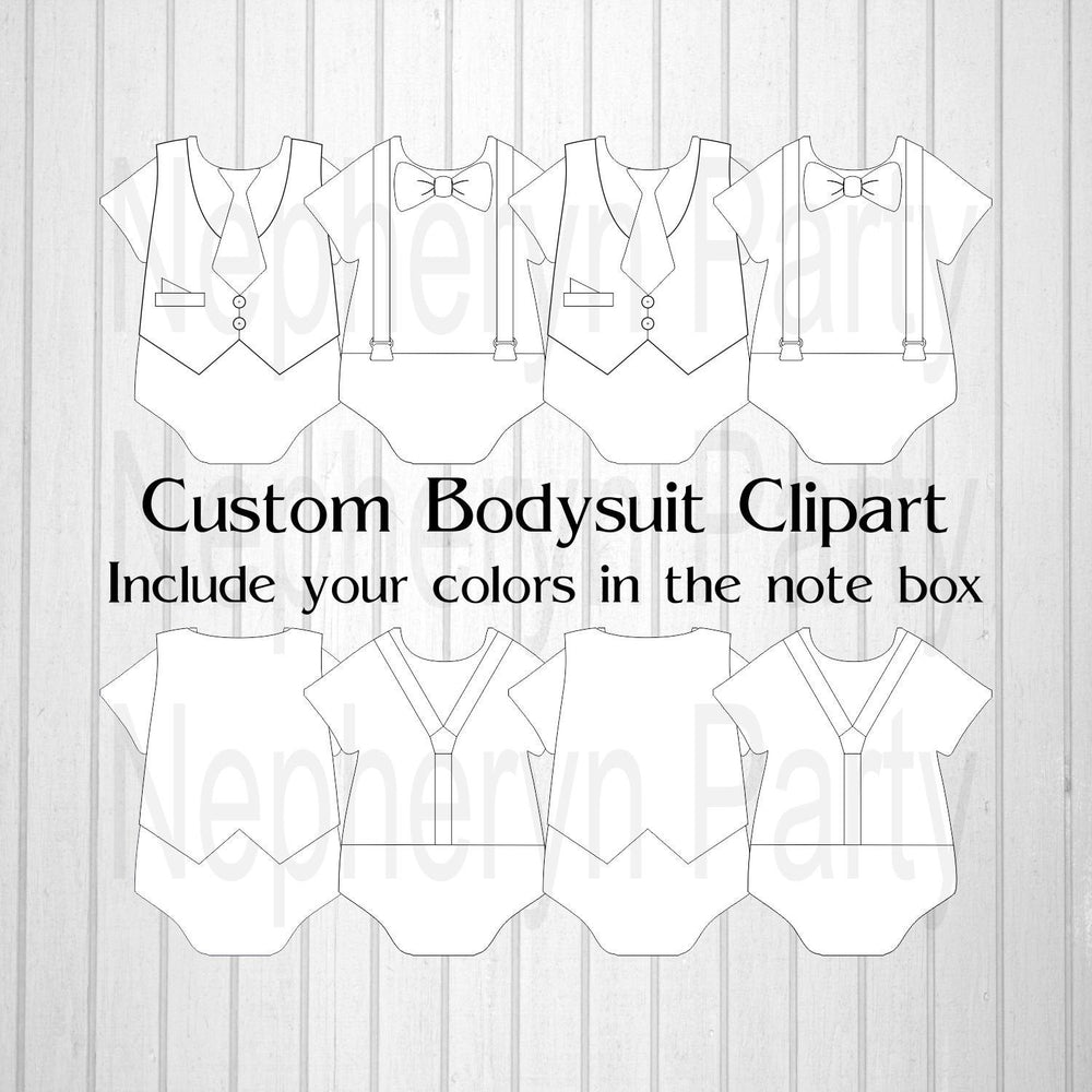 Custom Bodysuit Clipart