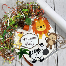 DIY Jungle Safari Diaper Cake Kit