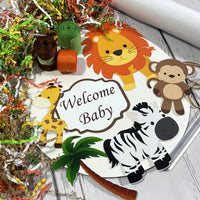 DIY Jungle Safari Diaper Cake Kit
