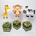Jungle Safari Birthday Party Centerpieces