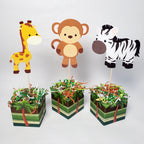 Jungle Safari Birthday Party Centerpieces