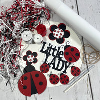 Little Ladybug DIY Girl Diaper Cake Kit