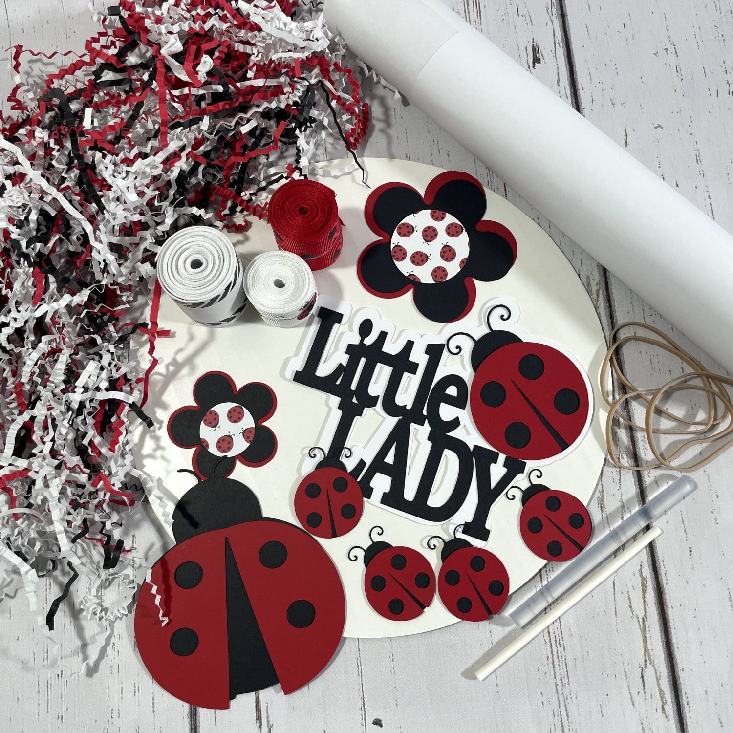 Ladybug diaper hot sale cake