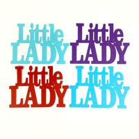 LIttle Lady Word Cutouts

