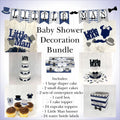 Little Man Baby Shower Decorations Bundle